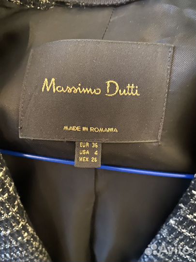 Massimo dutti пиджак 36