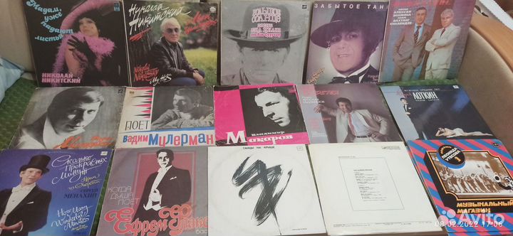 Виниловые пластинки(отечественные исполнители)