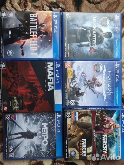 Игры для приставок ps4