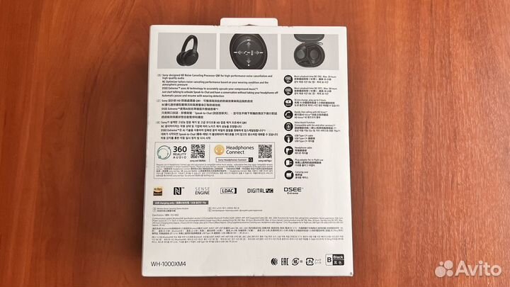 Беспроводные наушники sony wh 1000xm4