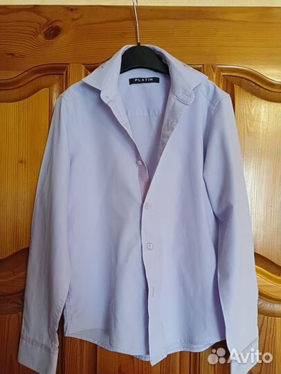 Рубашка Platin сиреневая 128