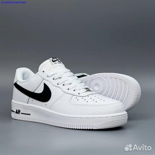 Nike Air Force 1 Black&White (Арт.42072)