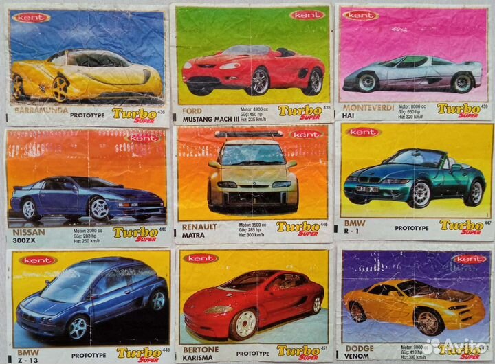 Вкладыши Turbo Super (336-468)