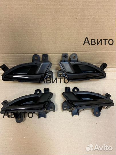 Ручки открывания двери Лада Веста черный лак