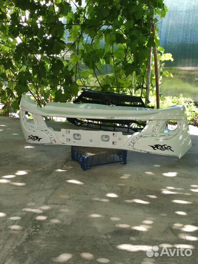 Бампер передний granta fl