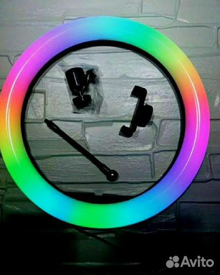 Кольцевая лампа RGB