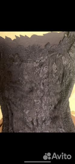 Платье ажурное