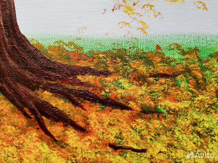 АВТОРСКАЯ картина на холсте