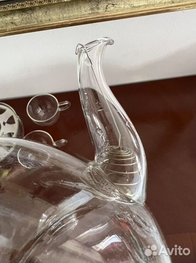 Чайный сервиз из жаропрочного стекла