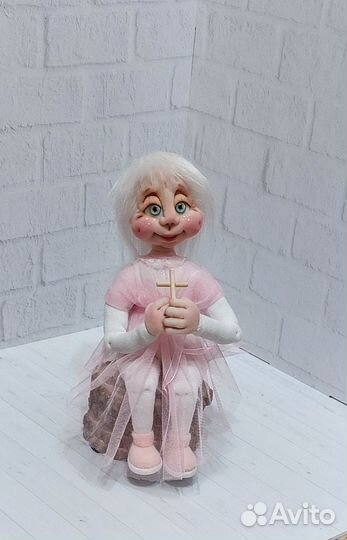 Интерьерная кукла ручной работы