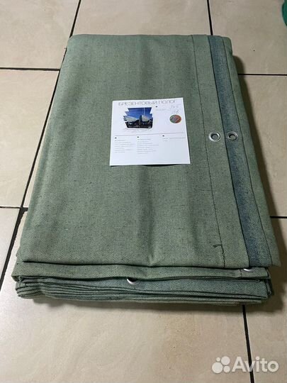 Полог брезентовый водоупорный 3х5 400 гр/м2