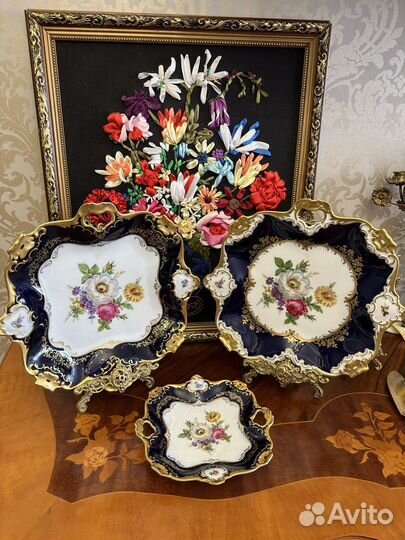 Квадраты, подносы с ручками Кайзер, Алка