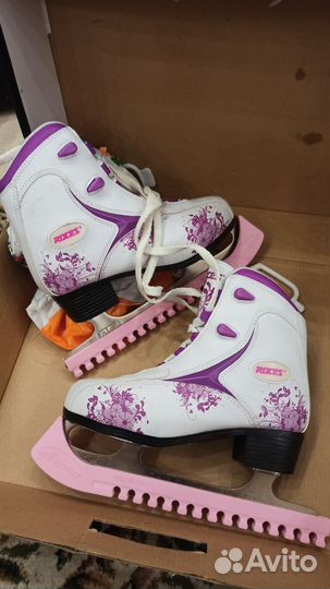 Коньки женские фигурные roces flower