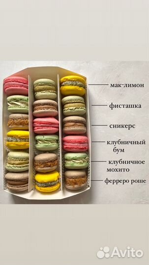 Пирожное макарон