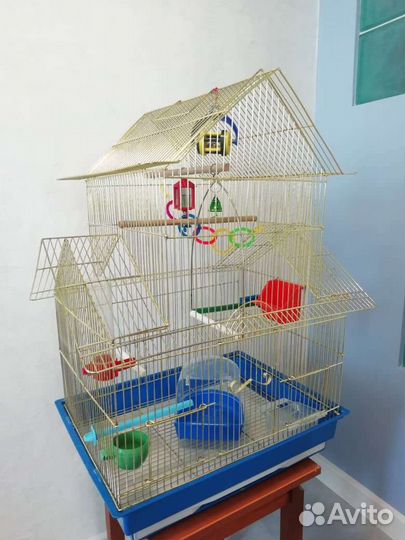 Клетка для попугая бу