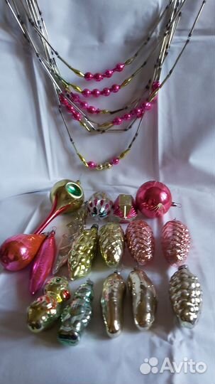 Елочные игрушки СССР