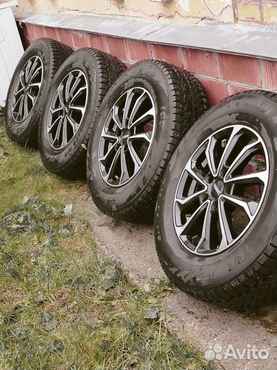 Зимние шины и диски r16 на kia Sportage 4