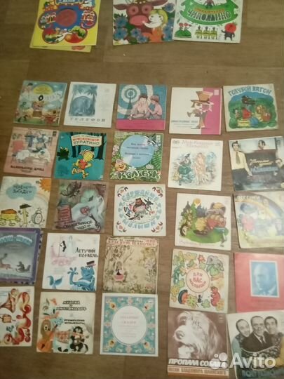 Пластинки миньон,сказки