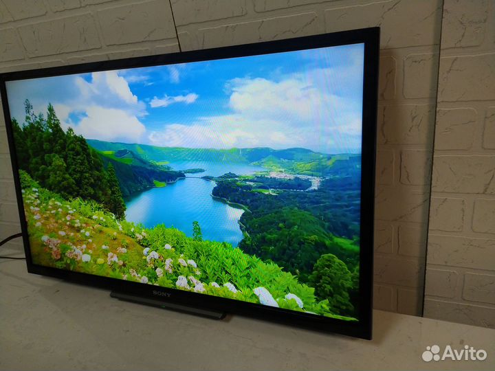 Большой красочный LED TV, Sony 81 см с hdmi