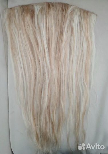 Волосы на заколках 50 см