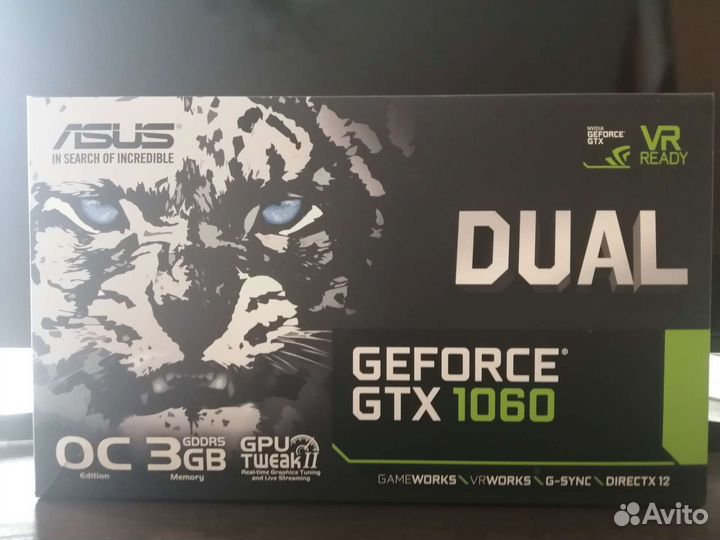 Видеокарта gtx 1060 3gb