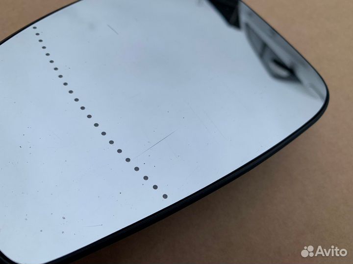 Стекло зеркала левого Fluence, Megane 3