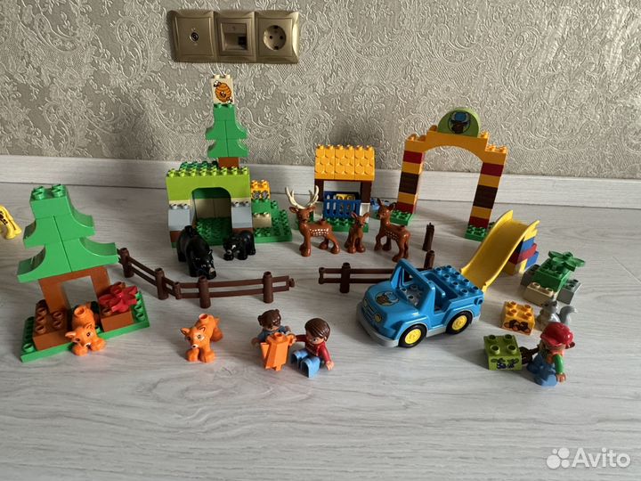 Lego duplo лесной заповедник и вет клиника