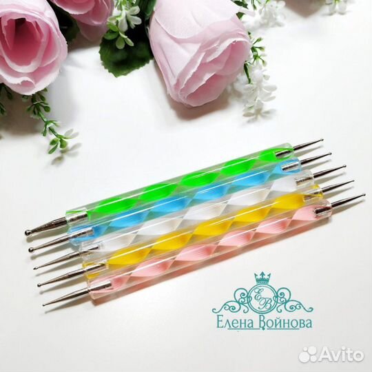 Набор дотсов для дизайна ногтей