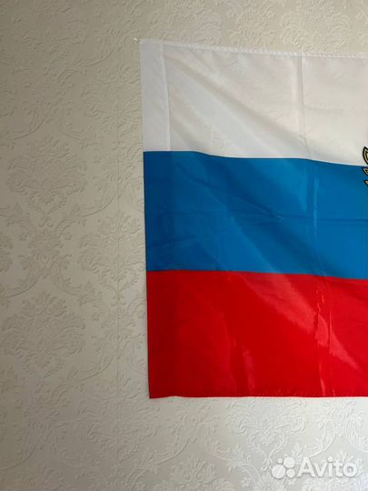 Флаг России с гербом
