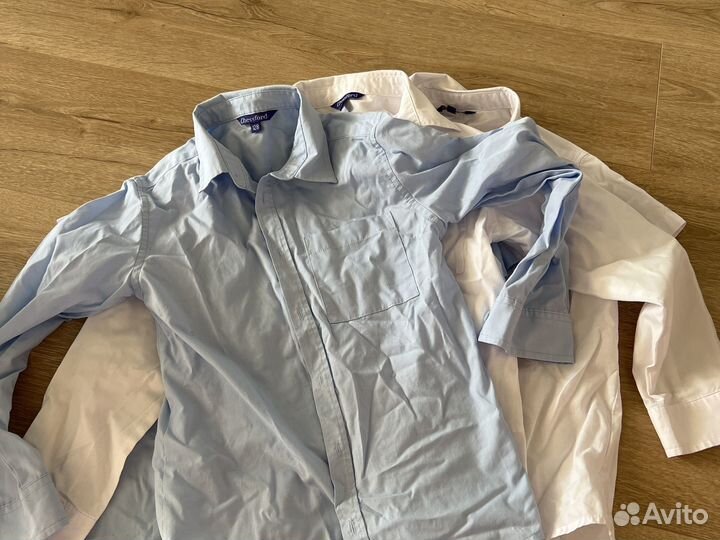 Рубашка школьная 128