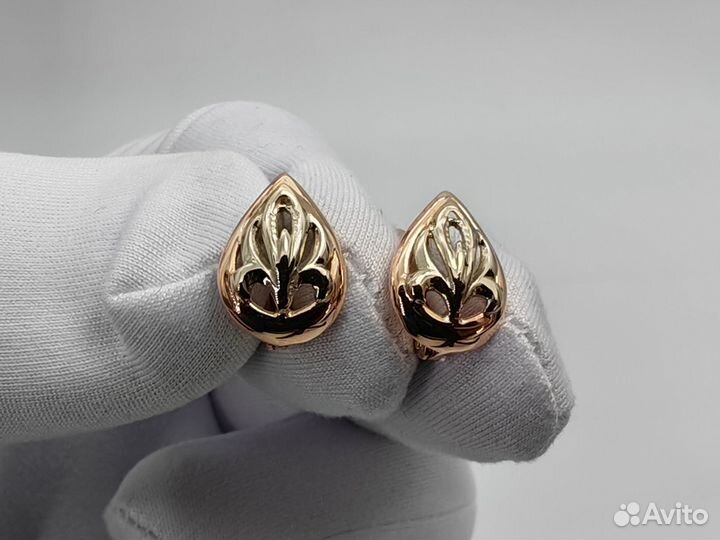 Пара серёг 585 пробы. Рассрочка