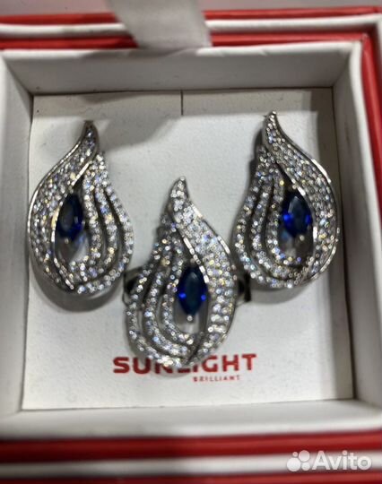Серебряные серьги