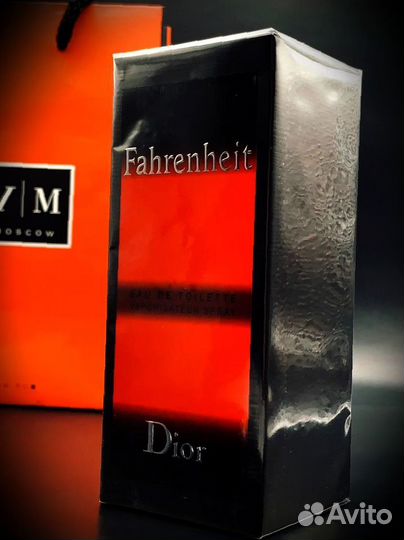 Dior fahrenheit 100мл ОАЭ