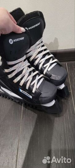 Коньки детские хоккейные nordway, р.33