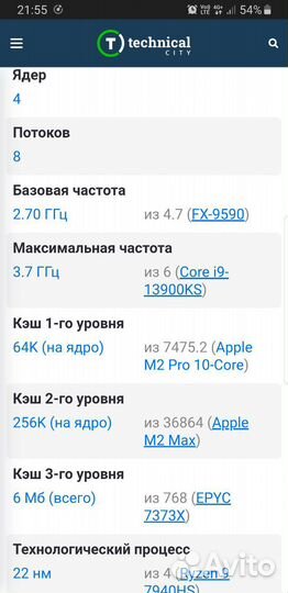 Процессор Intel core i7 3632qm