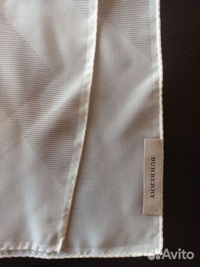 Узкий шёлковый платок Burberry