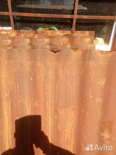 Шифер волновой металлический