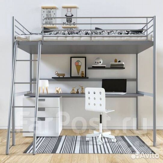 Кровать чердак IKEA Свэрта