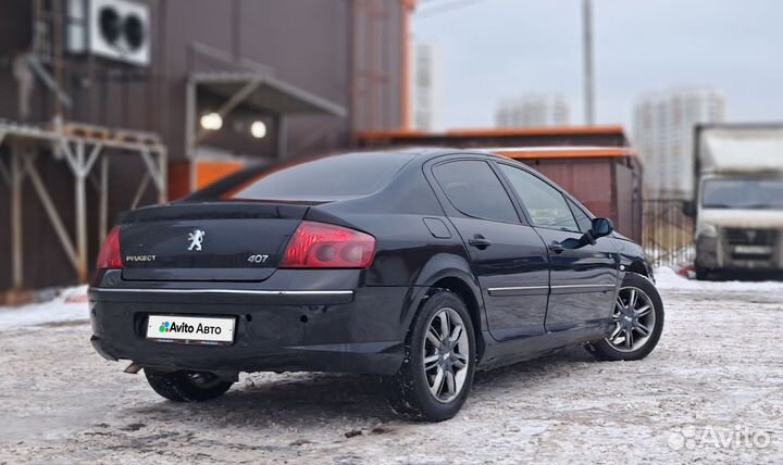 Peugeot 407 2.0 AT, 2006, 316 000 км