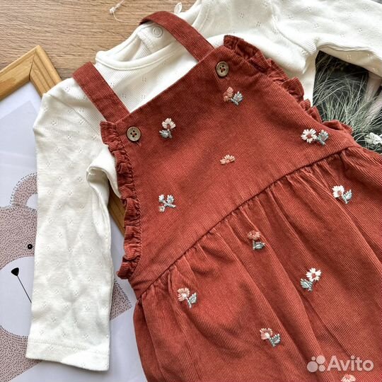 Комплект на девочку 3-6 месяцев