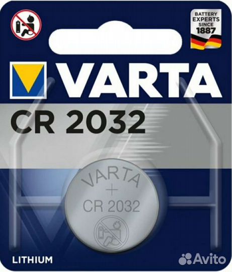 Батарейка varta CR2032