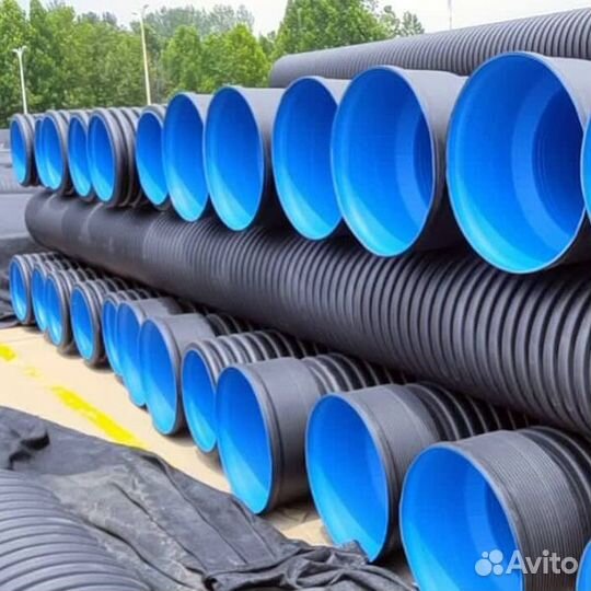 Труба гофрированная пнд