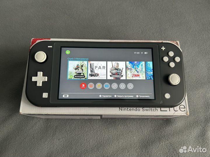 Nintendo switch lite чип 128 Гб