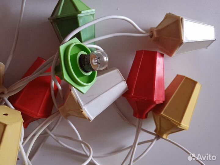 Елочная гирлянда СССР