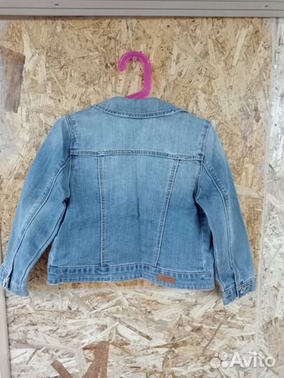 Джинсовая куртка для девочки zara