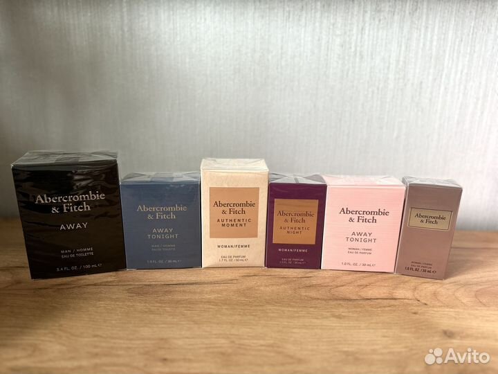 Abercrombie fitch парфюмерия