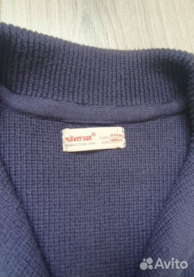 Кардиганы пиджак вязаный 140-146 на мальчика