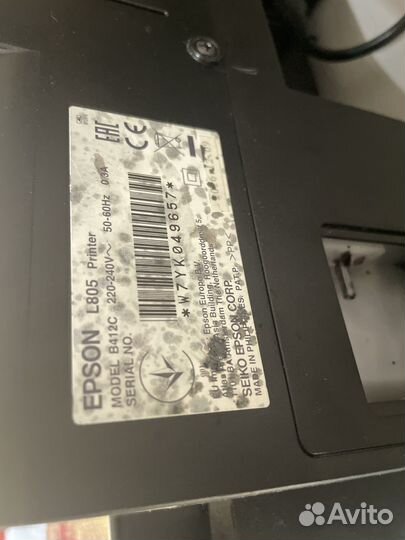 Струйный фотопринтер epson L 805