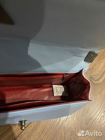 Сумка женская голубая