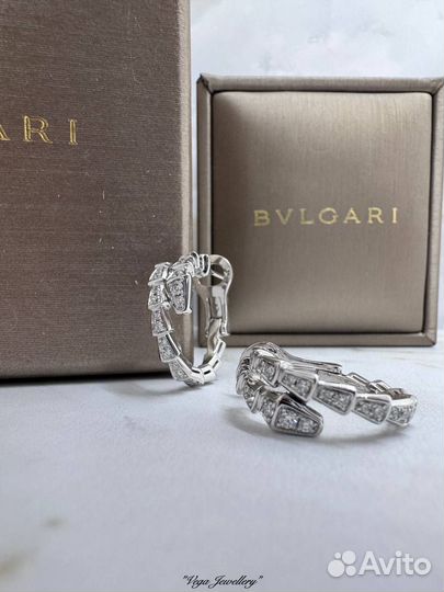 Серьги Bvlgari Serpenti Viper